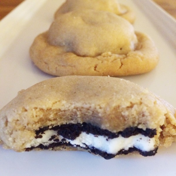 oreo stuffed peanut butter cookie recipe